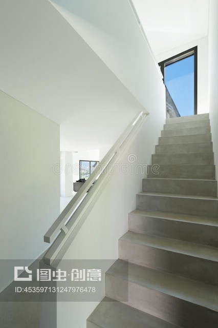 室内,水泥楼梯Interior, cement staircase